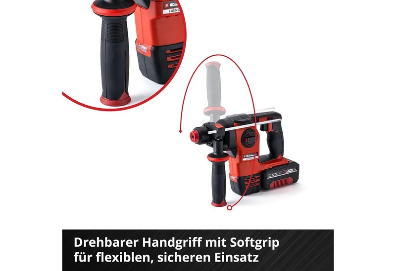 Akku-Bohrhammer Akku-Bohrhammer HEROCCO 18/20 Solo 2,2 J, SDS-plus von Einhell – Produktbild 2 von 5