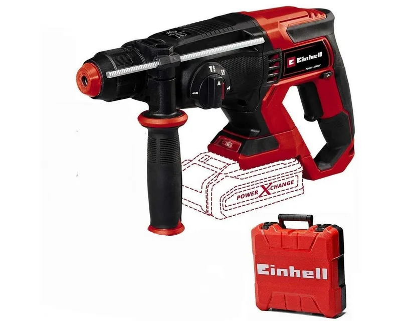 Akku-Bohrhammer Akku-Bohrhammer TE-HD 18/20 Li- Solo 18V + Bohrerset Set 5 tlg. de Einhell – image du produit