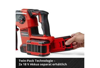 Akku-Bohrhammer TP-HD 36/30 Li BL +4 - Solo, ohne Akku und Ladegerät von Einhell, Rot – Produktbild 3 von 5