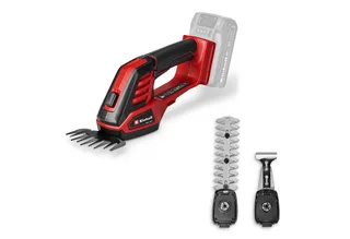 Akku-Grasschere GE- CG 18/100 Li - 3 in 1-Solo, ohne Akku und Ladegerät de Einhell, Rouge, Noir – image du produit 1 sur 5