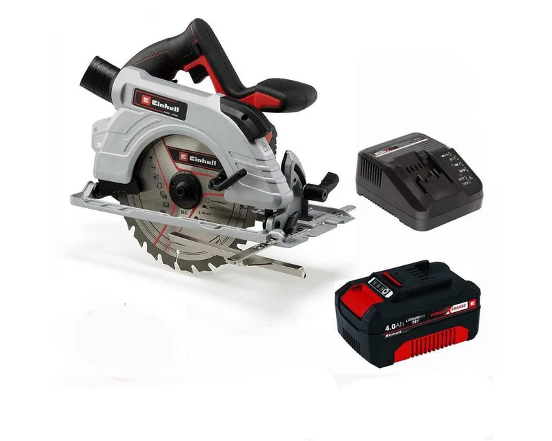 Akku-Handkreissäge Einhell Handkreissäge TE-CS 18/150 Li - 18V mit Akku 4.0 Ah, Ladegerät de Einhell – image du produit 1 sur 4