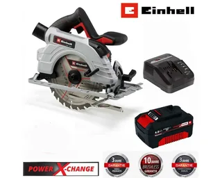 Akku-Handkreissäge Einhell Handkreissäge TE-CS 18/150 Li - 18V mit Akku 4.0 Ah, Ladegerät de Einhell – image du produit 3 sur 4