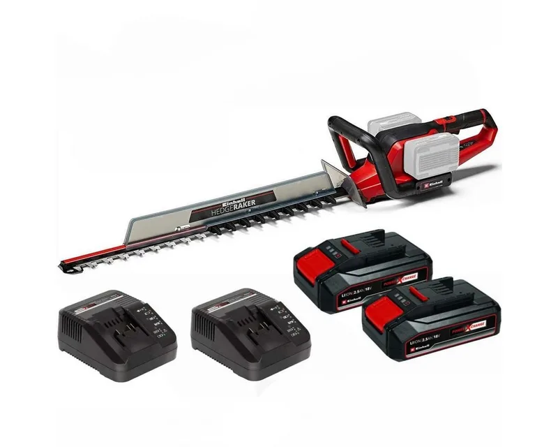 Akku-Heckenschere 36V Heckenschere GE-CH 36/65 - 2x Akku 2.5 Ah + 2x Ladegerät de Einhell – image du produit