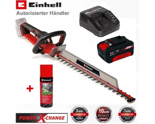 Akku-Heckenschere Akku-Heckenschere GP-CH 18/61 Li BL- ABS mie Akku 4 Ah + Pflegespray by Einhell – product image 2 of 5