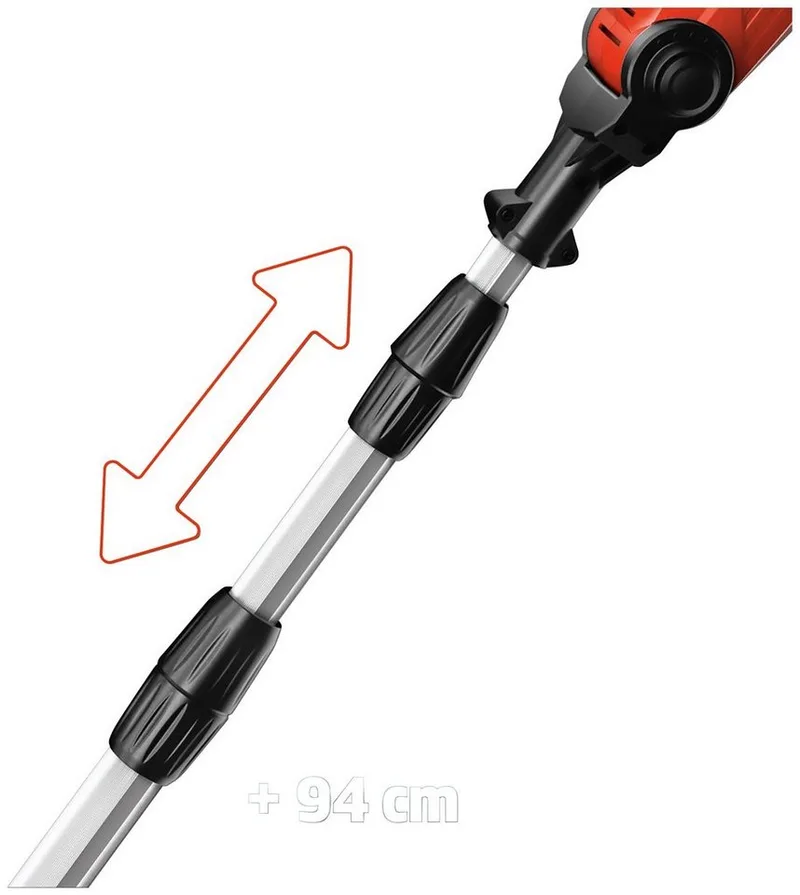Akku-Hochentaster GE-LC 18 Li T-Solo de Einhell, Rouge – image du produit 5 sur 5