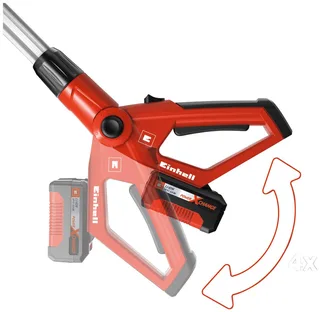Akku-Hochentaster GE-LC 18 Li T-Solo de Einhell, Rouge – image du produit 4 sur 5