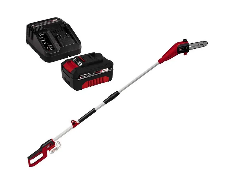 Akku-Hochentaster Hochentaster GC-LC 18/20 Li T 4.0 Ah Akku + Ladegerät Power X-Change de Einhell – image du produit
