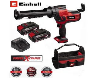 Akku-Kartuschenpistole Kartuschenpistole TE-SG 18/10 Li 18V + 2 x Akku 2.5 Ah, Ladegerät, Bag de Einhell – image du produit 2 sur 4