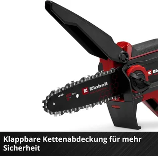 Akku-Kettensäge Ast Kettensäge GP-PS 18/20 Li BL-Solo Automatische Kettenschmierung fra Einhell – produktbillede 4 af 4