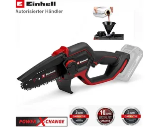 Akku-Kettensäge Ast Kettensäge GP-PS 18/20 Li BL-Solo Automatische Kettenschmierung fra Einhell – produktbillede 2 af 4