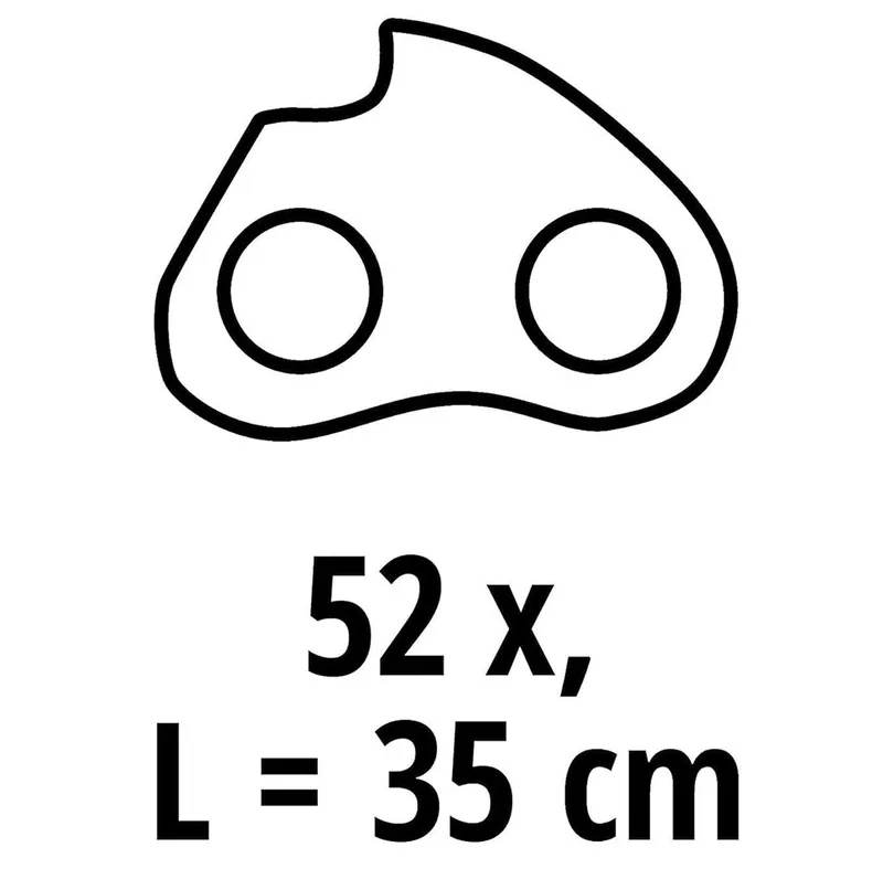 Akku-Kettensäge Einhell Sägekette 35 cm, 3/8", 52 TG, 1,1 mm GP-LC 36/35 Li von Einhell – Produktbild 4 von 4