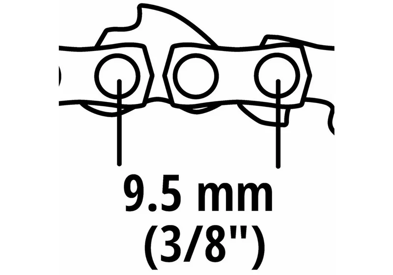 Akku-Kettensäge Einhell Sägekette 40 cm, 3/8", 56 TG, 1,3 mm GP-LC 36/40 Li von Einhell – Produktbild 3 von 4