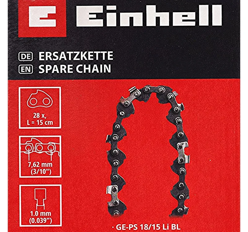 Akku-Kettensäge Einhell Sägekette für GE-PS 18/15 Li BL - 18 V Mini Kettensäge by Einhell – product image 1 of 4