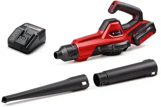 Akku-Laubbläser GE-UB 18/250 Li E, inkl. Akku, Ladegerät und 3 Blasaufsätzen von Einhell, Rot, Schwarz – Produktbild 1 von 5
