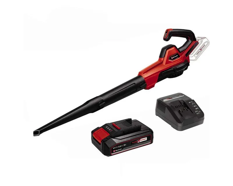 Akku-Laubbläser Universal Laubbläser GE-UB 18/250 Li E 18V mit Akku 2.5 Ah + Ladegerät van Einhell – productafbeelding 3 van 3