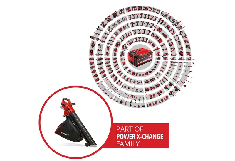 Akku-Laubsauger VENTURRO 18/210 Kit, (Set), inkl. 4,0 Ah PXC Akku und Ladegerät von Einhell, Schwarz – Produktbild 2 von 5