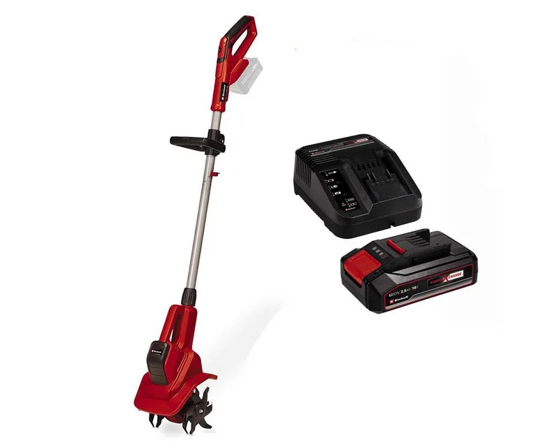 Akku-Motorhacke Akku-Bodenhacke GE-CR 18/20 Li E- 18V Akku 2.5 Ah / Ladegerät von Einhell – Produktbild