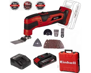 Akku-Multifunktionswerkzeug Multifunktionswerkzeug TC-MG 18 Li 18V Akku 2.5 Ah Ladegerät + Koffer by Einhell – product image 2 of 4