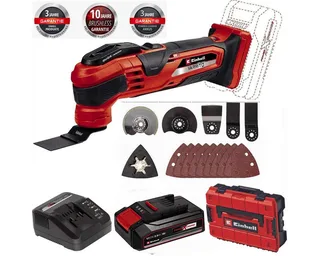 Akku-Multifunktionswerkzeug Multifunktionswerkzeug VARRITO 18V Akku 2.5 Ah, Ladegerä, S-F Koffer by Einhell – product image 2 of 2