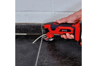 Akku-Multifunktionswerkzeug TC-MG 18 Li-Solo, ohne Akku und Ladegerät von Einhell, Rot, Schwarz – Produktbild 3 von 5