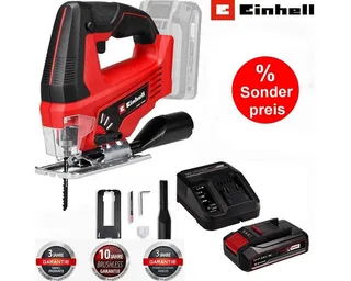Akku-Pendelhubstichsäge Stichsäge TC-JS 18V Li, 1x 2,5 Ah Akku, Ladegerät de Einhell – image du produit 2 sur 4