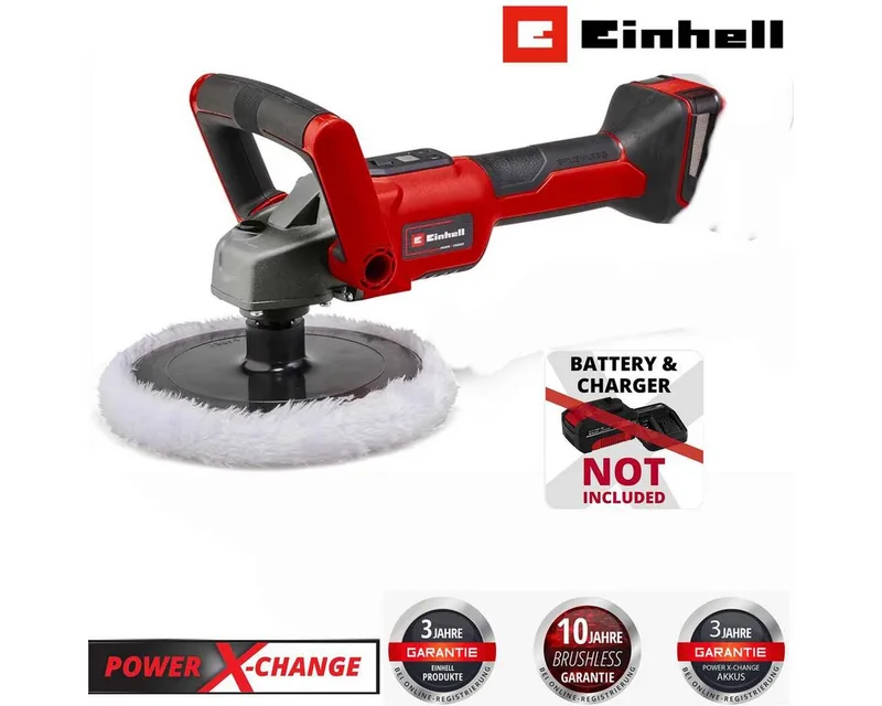 Akku-Poliermaschine Akku-Polier- / Schleifmaschine CE-CP 18/180 Li 18V Drehzahlregulierung de Einhell – image du produit 2 sur 5