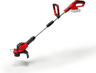 Akku-Rasentrimmer »GE-CT 18/28 Li« (1x 2,5 Ah), 28 cm Arbeitsbreite Faden, Inkl. Akku und Ladegerät de Einhell, Rouge, Noir – image du produit 4 sur 5