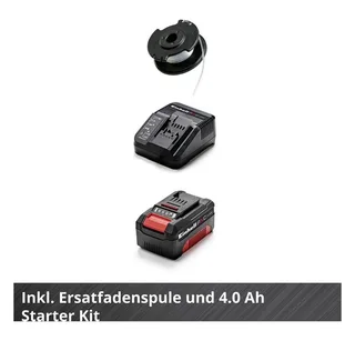 Akku-Rasentrimmer GE-CT 18/28 Li Set Akku Akku-Rasentrimmer inkl. Akku, Einstellbarer, inkl. Akku, Einstellbarer Holm, inkl. Ladegerät, mit Zubehör, Softgrif fra Einhell – produktbillede 3 af 5