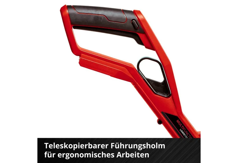 Akku-Rasentrimmer GE-CT 18/30 Li-Solo, 30 cm Arbeitsbreite Faden, ohne Akku und Ladegerät de Einhell, Rouge, Noir – image du produit 5 sur 5