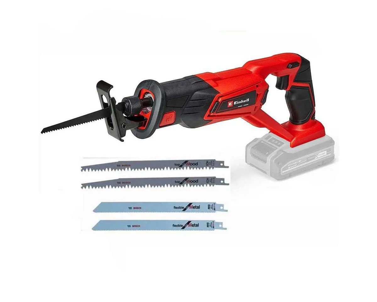 Akku-Säbelsäge Einhell Akku-Universalsäge TE-AP 18/22 Li-Solo + 4 Sägeblätter Gratis von Einhell – Produktbild