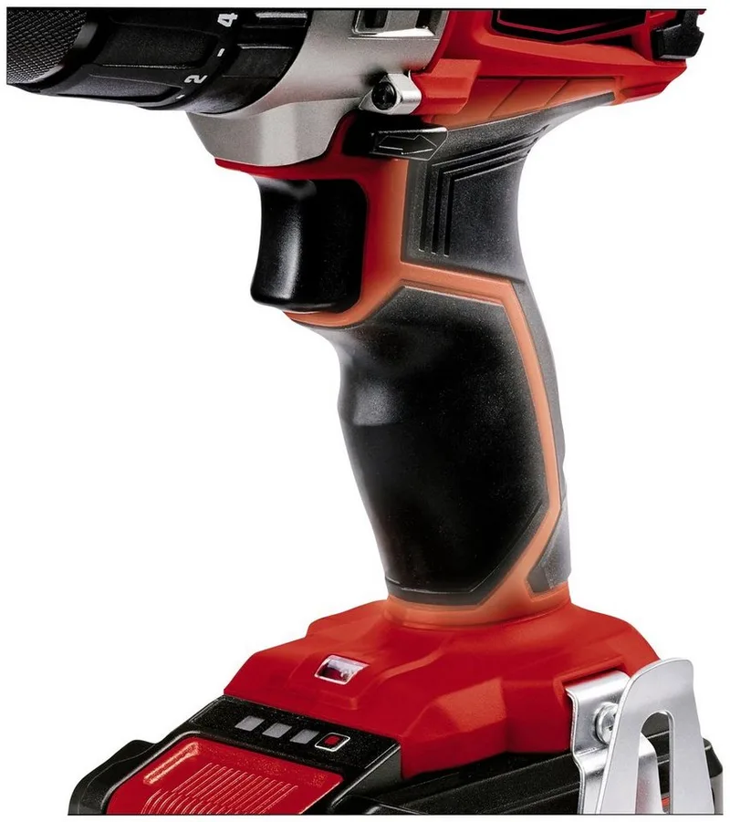 Akku-Schlagbohrschrauber TE-CD 18/2 Li-i +22 (1x2,5 Ah), max. 1250 U/min, inklusive Koffer, Akku und Ladegerät by Einhell, Red – product image 5 of 5