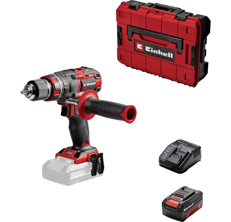 Akku-Schrauber TP-CD 18/80 Li-i Set Akku-Schlagbohrschrauber 4 Ah Li-Ion inkl. Akku, inkl. Akku, inkl. Ladegerät, inkl. Koffer de Einhell – image du produit 1 sur 5