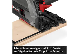 Akku-Tauchsäge TP-PS 18/165 Li BL - Solo, ohne Akku und Ladegerät von Einhell, Grau, Rot, Schwarz – Produktbild 3 von 3