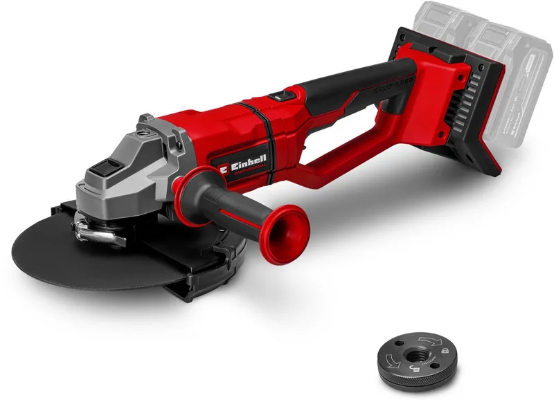 Akku-Winkelschleifer AXXIO 36/230 Q, Power X-Change, ohne Akku und Ladegerät von Einhell, Rot, Schwarz – Produktbild 1 von 5