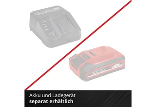 Akku-Winkelschleifer TC-AG 18/115 Li-Solo, max. 8500 U/min, Power X-Change, 115 mm, ohne Akku und Ladegerät de Einhell, Rouge, Noir – image du produit 3 sur 4