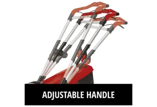 Akkurasenmäher EINHELL Power X-Change Akku-Rasenmäher GE-CM 36/37, 37 cm Schnittbreite, (2x Li-Ionen Plus Akku 4,0Ah) van Einhell, Rood – productafbeelding 5 van 5