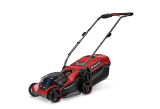 Akkurasenmäher GE-CM 18/32 C Li BL-Solo, 32 cm Schnittbreite, ohne Akku und Ladegerät von Einhell, Rot, Schwarz – Produktbild 1 von 3