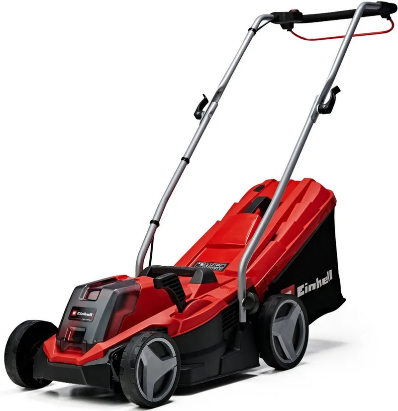 Akkurasenmäher GE-CM 18/33 Li-Solo, 33 cm Schnittbreite, ohne Akku und Ladegerät von Einhell, Rot – Produktbild 1 von 4