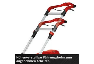 Akkurasenmäher RASARRO 36/42 (2x4.0Ah), 42 cm Schnittbreite, 2 x 4.0Ah von Einhell, Rot – Produktbild 4 von 4