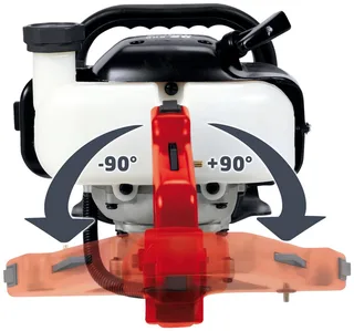 Benzin-Heckenschere GE-PH 2555 A, 55 cm Schnittlänge von Einhell, Rot – Produktbild 4 von 4