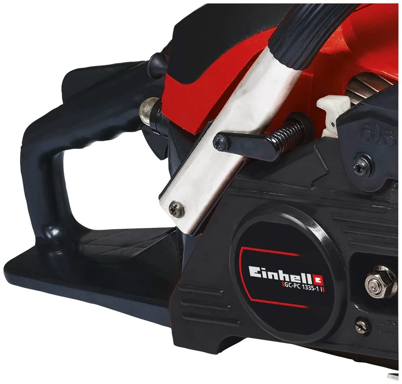 Benzine Kettingzaag GC-PC 1335/1 I - 37,2 cm³ - 1,3 kW - 2-takt - Zwaardlengte: 35 cm - Max. Zaaglengte: 34,5 cm - Kettingsnelheid: 21,9 m/s - Automatische kettingsmering de Einhell – image du produit 4 sur 5