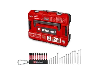 Bit-Set, 2445-St., E-CASE Schraubenset 2445-tlg. (2.445 Schrauben, 10 Torsion-Bits, T-Ant by Einhell – product image 1 of 5