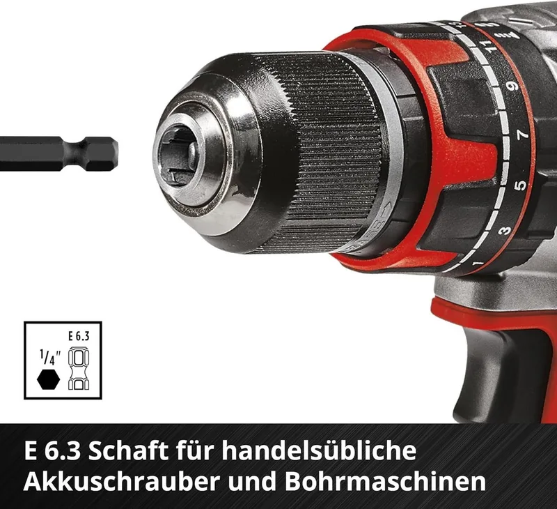 Bit-Set Einhell M-CASE 33-tlg. Bit-Set (für Akkuschrauber und Bohrmaschinen mi, 33-St., Einhell M-CASE 33-tlg. Bit-Set (für Akkuschrauber und Bohrmaschinen mi von Einhell – Produktbild 4 von 4