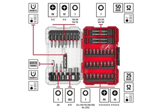 Bitset - 42-delig - M-CASE von Einhell – Produktbild 2 von 5