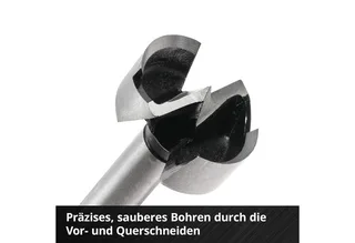 Bohrer- und Bitset Original Einhell M-CASE 5-tlg. Forstnerbohrer-Set (aus C65 Stahl, E 6., 5-St., Original Einhell M-CASE 5-tlg. Forstnerbohrer-Set (aus C65 Stahl, E 6. van Einhell – productafbeelding 5 van 5
