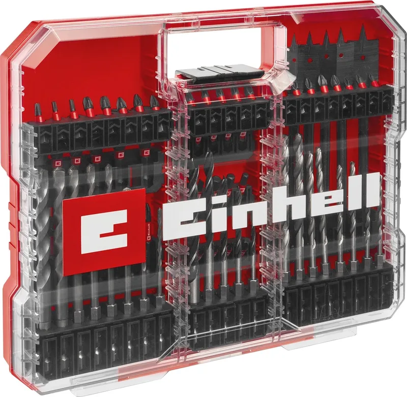 Boor-/Bitset - 95-delig - XL-CASE van Einhell – productafbeelding 1 van 4
