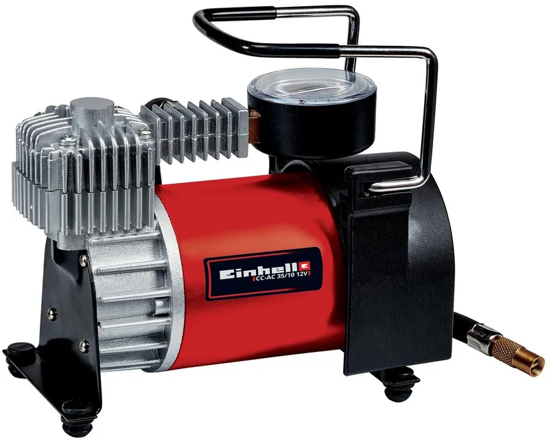 CC-AC 35/10 Compressor - 8 bar - 12V-adapter voor kabelgebruik de Einhell – image du produit