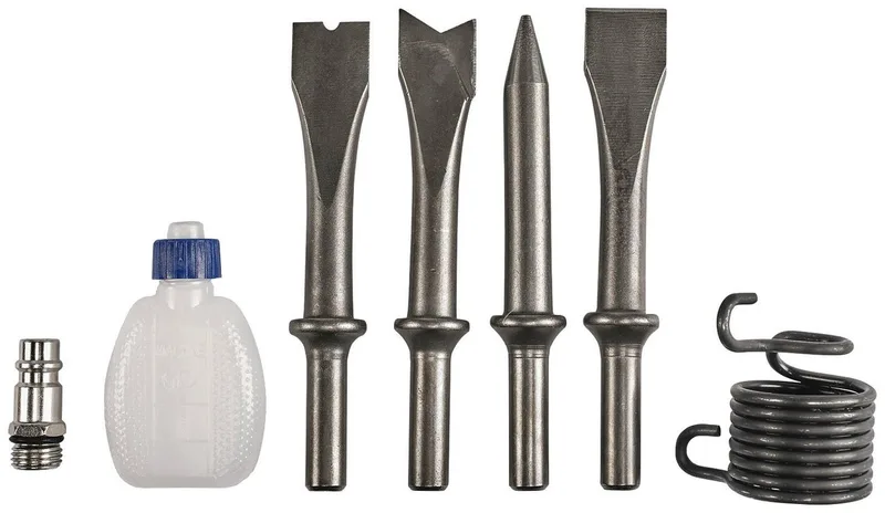 Druckluft-Meißelhammer TC-PC 45, (1-tlg) van Einhell, Rood, Zwart – productafbeelding 4 van 5