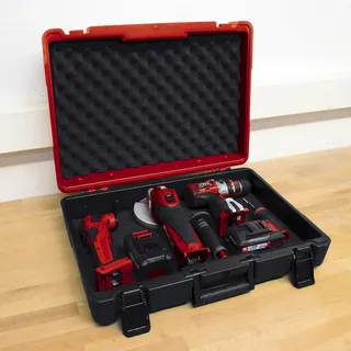E-Box M55/40 4530049 Werkzeugkasten unbestückt Schwarz, Rot, Weiß (L x B x H) 550 x 150 x 400 mm de Einhell – image du produit 2 sur 2