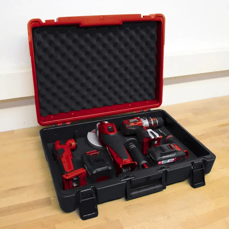 E-Box M55/40 4530049 Werkzeugkasten unbestückt Schwarz, Rot, Weiß (L x B x H) 550 x 150 x 400 mm de Einhell – image du produit 2 sur 2